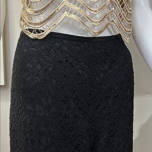 Elegant Black Lace pants.